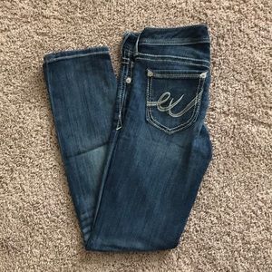 Express Jeans Stella Low Rise Skinny 0s